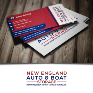 Logo Design by WooW Designs for New England Auto & Boat Storage | Design: #22321465