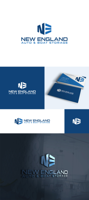 Logo Design by happybrain design for New England Auto & Boat Storage | Design: #22323409