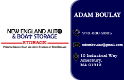 Logo Design by Reedatb for New England Auto & Boat Storage | Design: #22321141