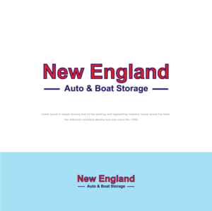 Diseño de Logo por MuhammadFaizan786 para New England Auto & Boat Storage | Diseño #22321678