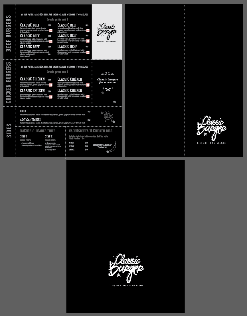 Menu Design by schk for this project | Design #22348964