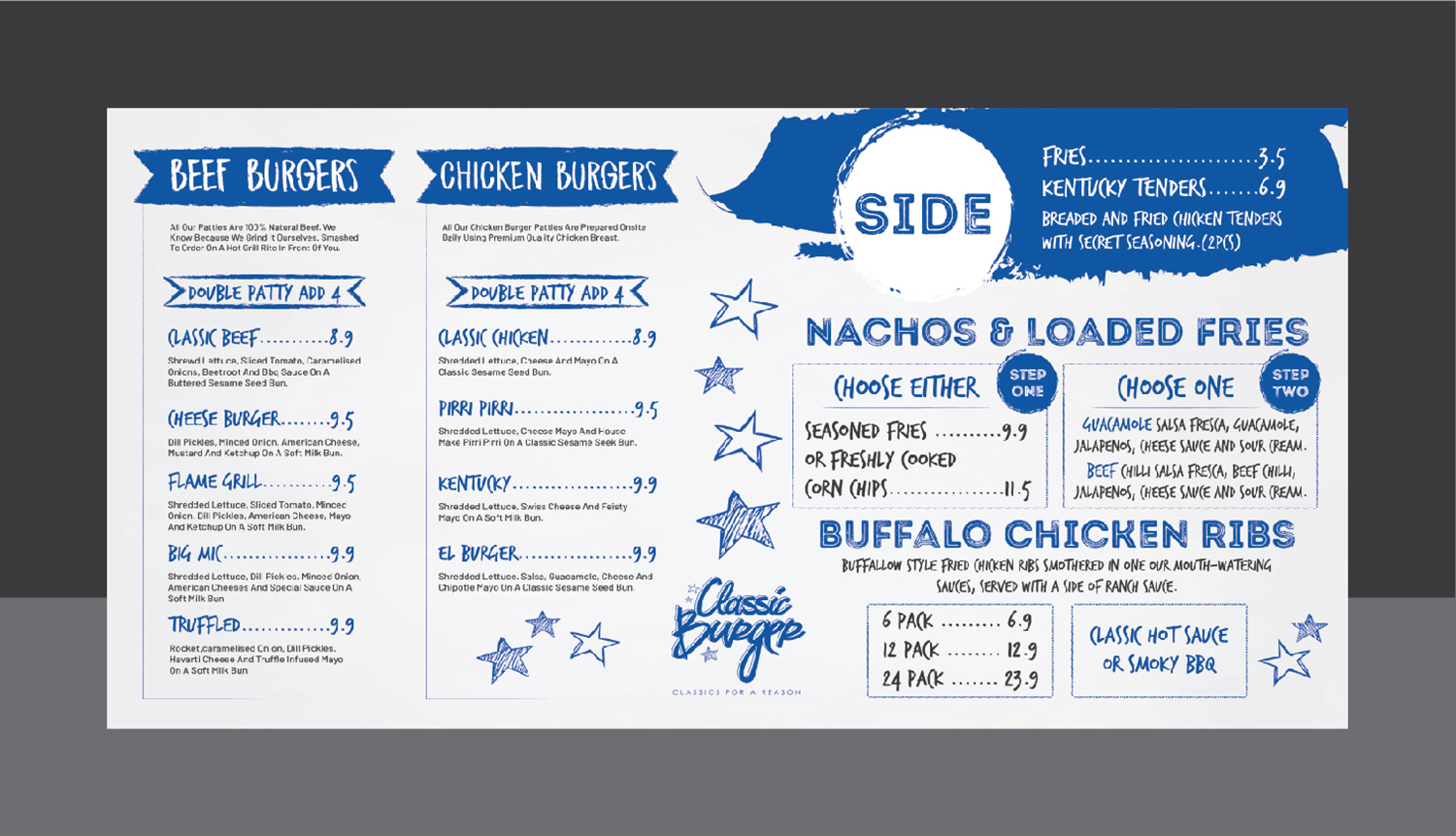 Menu Design by Deziners Zone for this project | Design #22386135