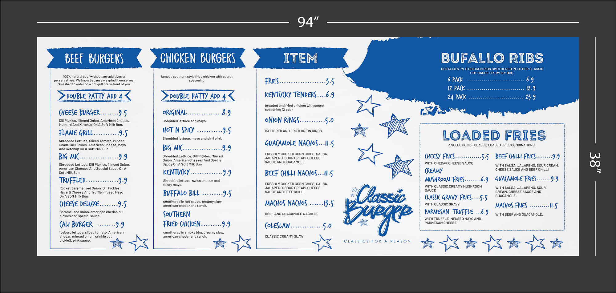 Menu Design by Deziners Zone for this project | Design #22681186
