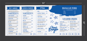 Menu Design by Deziners Zone for this project | Design: #22681186