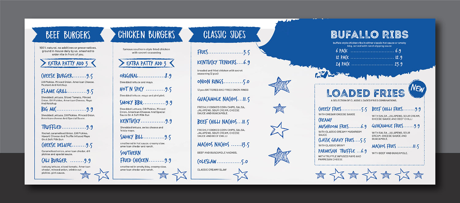 Menu Design by Deziners Zone for this project | Design #22700046