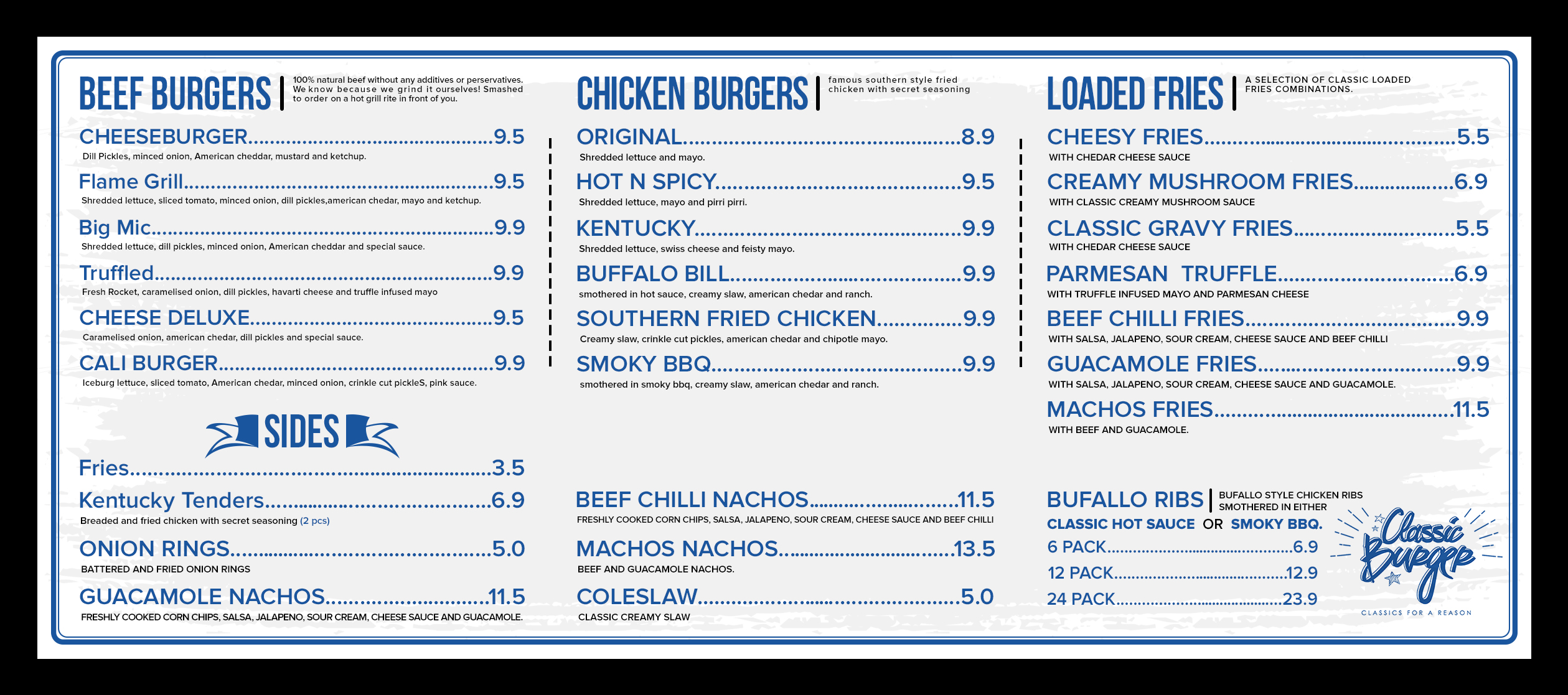 Menu Design by SAI DESIGNS for this project | Design #22611462