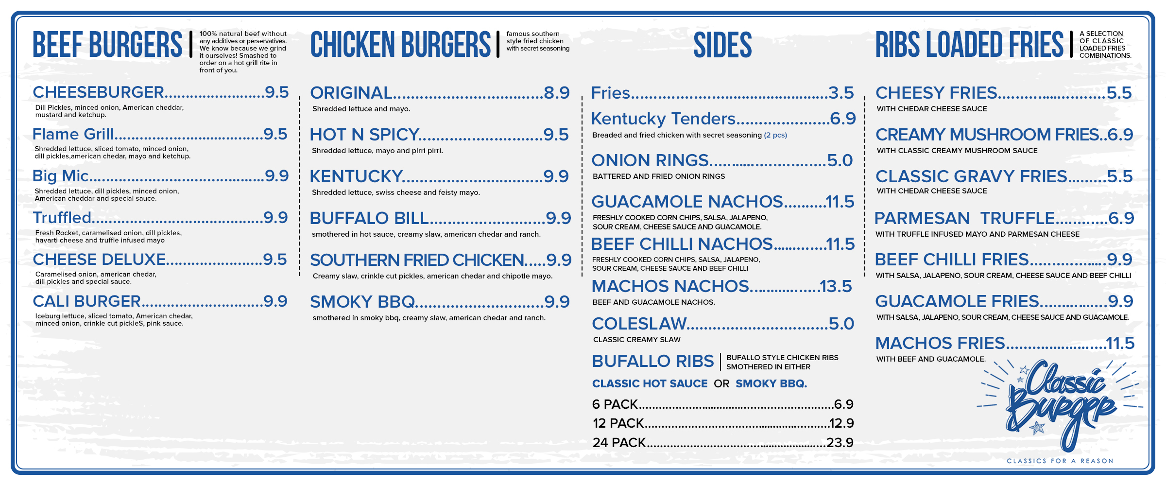 Menu Design by SAI DESIGNS for this project | Design #22648416