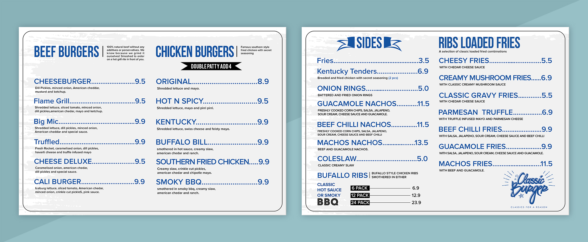 Menu Design by SAI DESIGNS for this project | Design #22914445