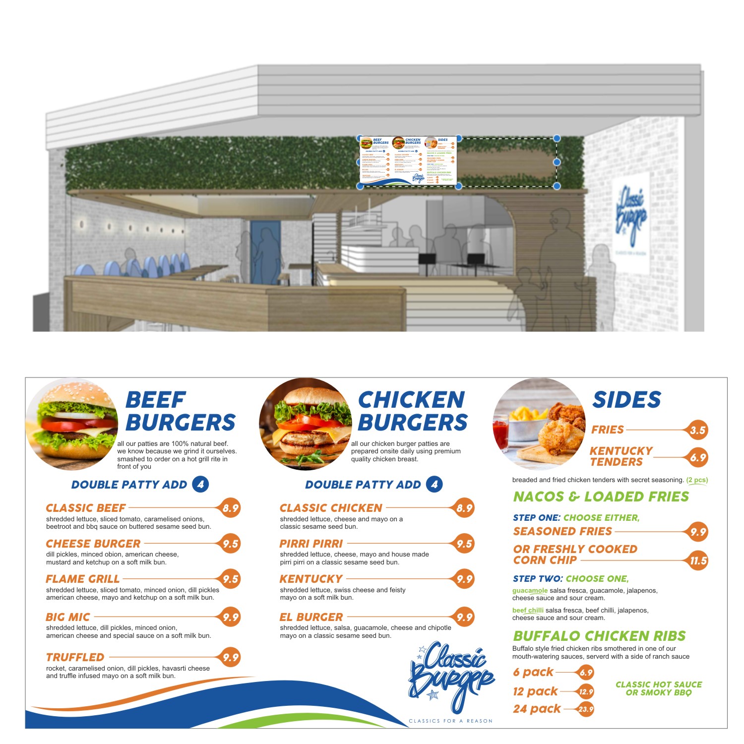 Menu Design by DG+ for this project | Design #22379968