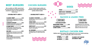 Menu Design by EIGHTGO for this project | Design: #22385072