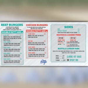 Menu Design by SADYM for this project | Design: #22354401