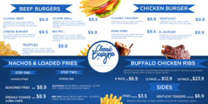 Menu Design by Kristofer Campbell