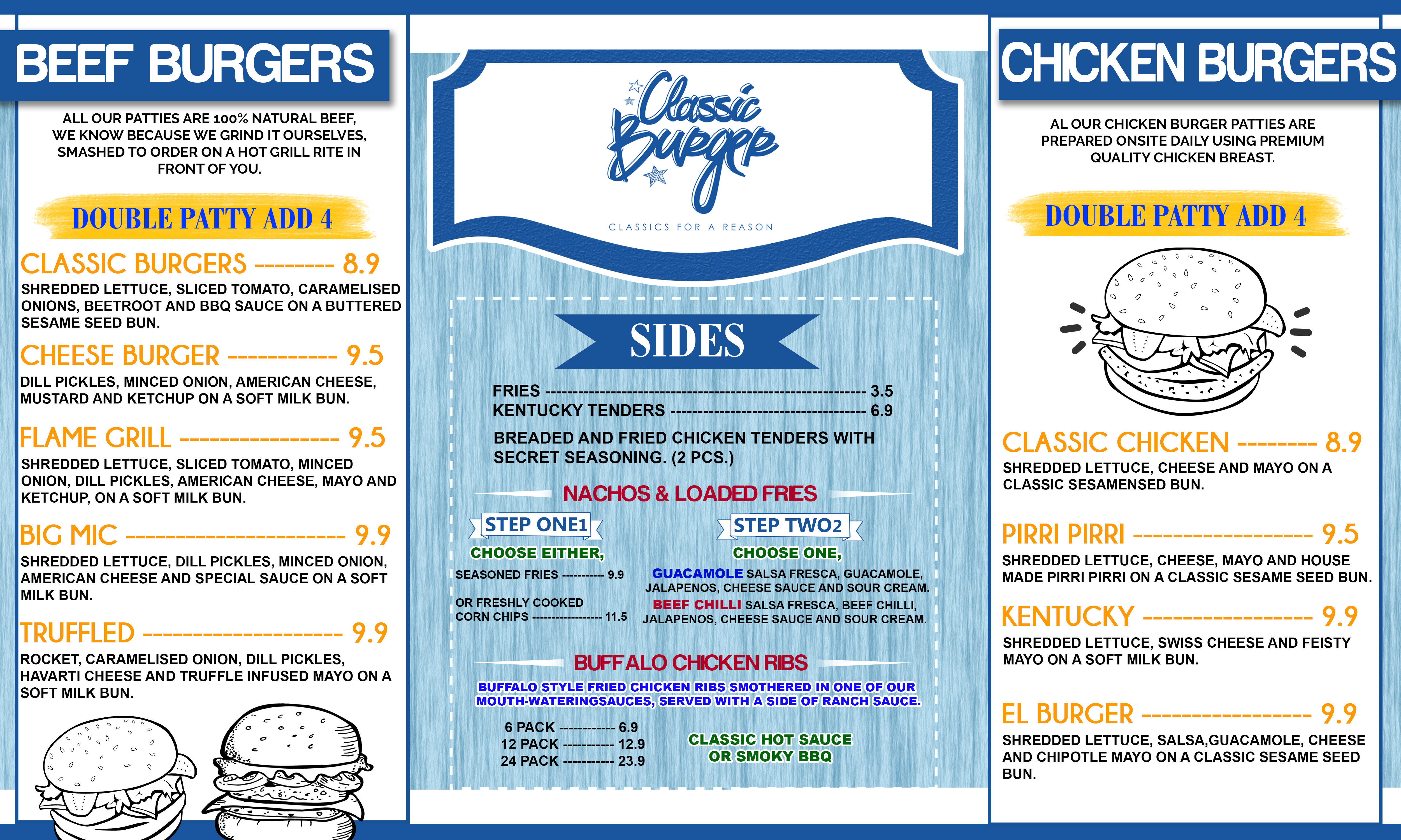 Menu Design by jvlmrda for this project | Design #22336564