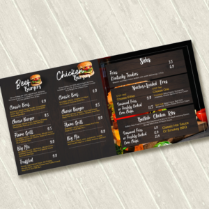 Menu Design by Anant Graphics