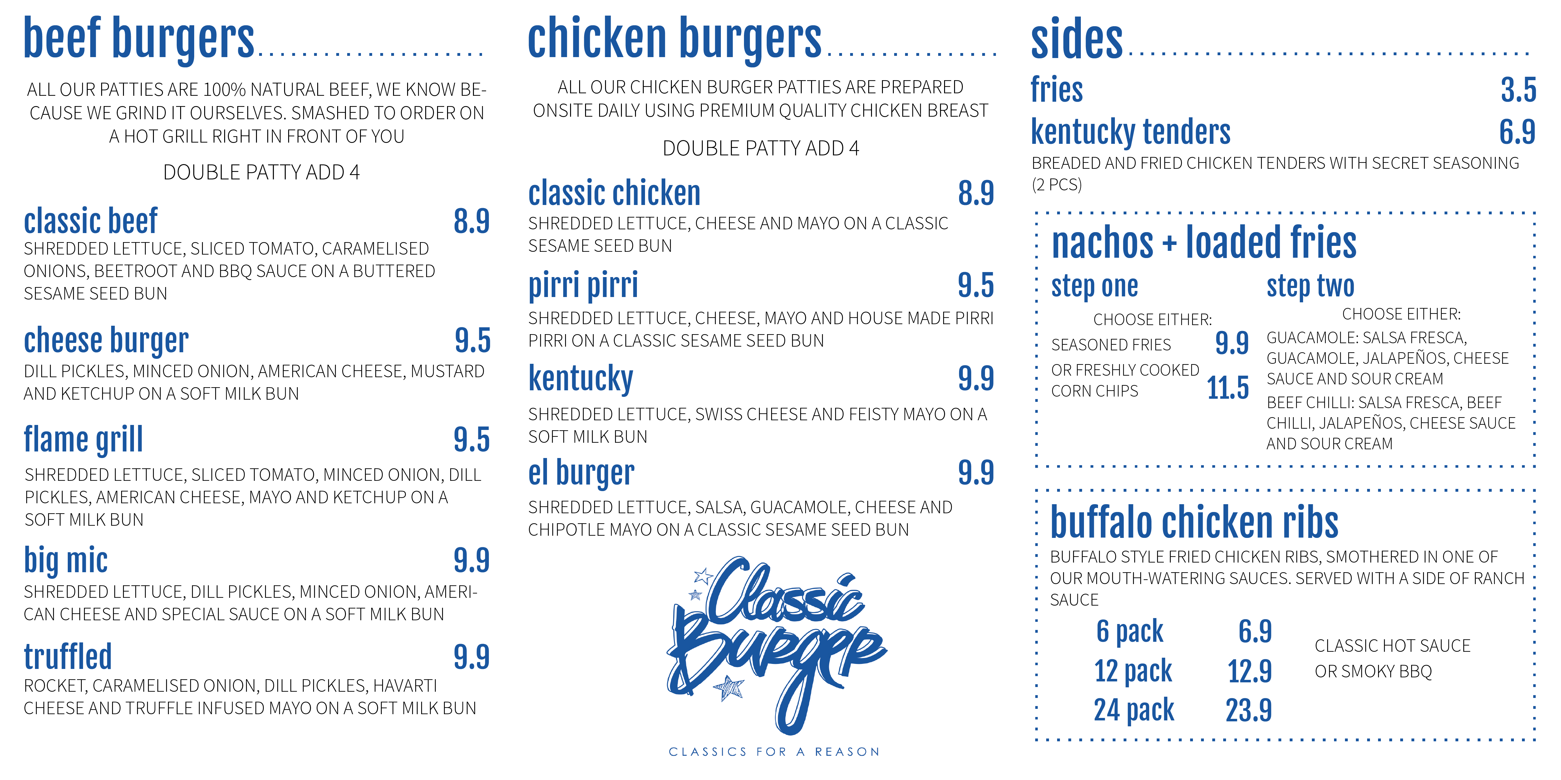 Menu Design by Millie Attwater for this project | Design #22393235