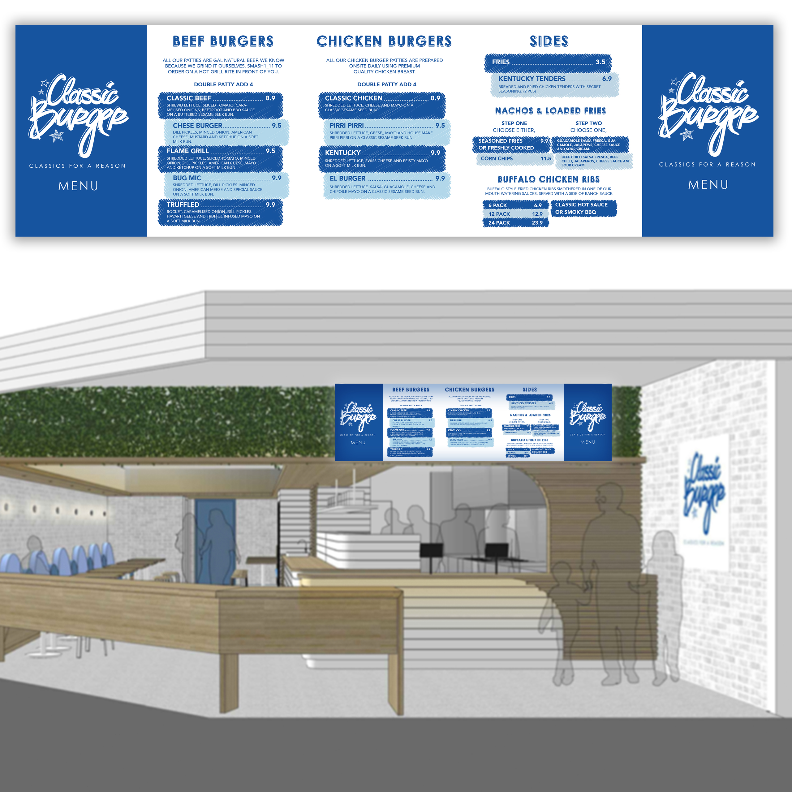 Menu Design by hover for this project | Design #22343712