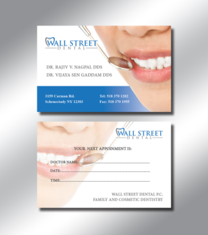 Dental Office Looking for Modern, simple business cards  | Business Card Design by Rozita