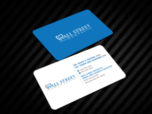 Business Card Design by Creations Box 2015 for Wall Street Dental P.C. | Design: #22325202