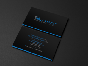 Business Card Design by Creations Box 2015 for Wall Street Dental P.C. | Design: #22325209