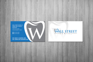 Business Card Design by Creations Box 2015 for Wall Street Dental P.C. | Design: #22325222