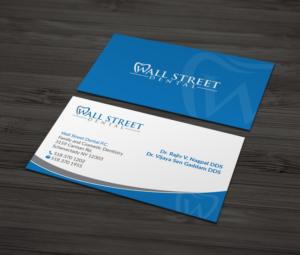 Business Card Design by MDesign for Wall Street Dental P.C. | Design: #22323172
