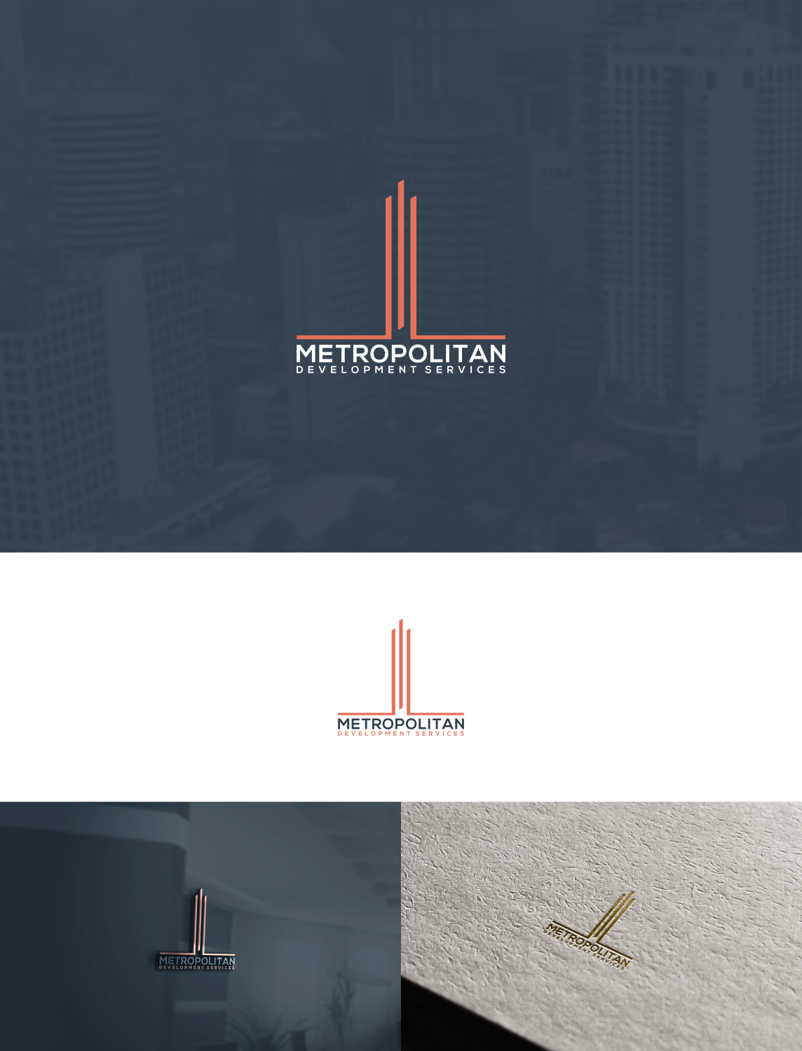 Logo Design by Zakaria desain for Metropolitan Development Services | Design: #22327492