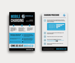 Insert Card design for tradeshow | Diseño de Flyer por JK18