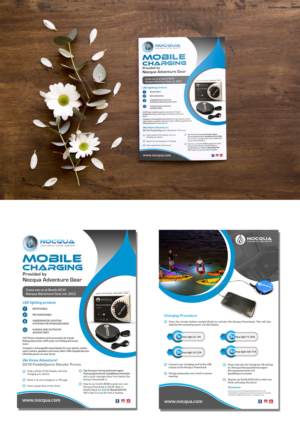 Design de Flyer par debdesign pour Nocqua Adventure Gear | Design : #22336319