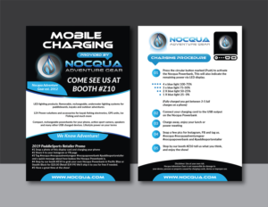Design de Flyer par Deziners Zone pour Nocqua Adventure Gear | Design : #22327289