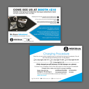Insert Card design for tradeshow | Flyer Design by Deepak_9_Malhotra