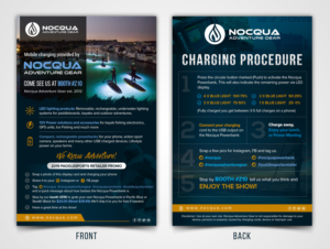 Design de Flyer par SAI DESIGNS pour Nocqua Adventure Gear | Design : #22331510
