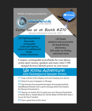 Diseño de Flyer por Mona 3 para Nocqua Adventure Gear | Diseño #22333899