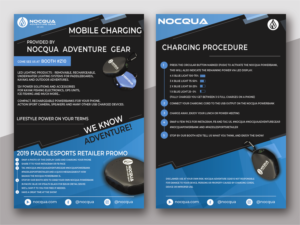 Diseño de Flyer por incred_able para Nocqua Adventure Gear | Diseño #22331662