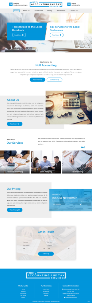 Web Design par pb pour ce projet | Design : #22327923