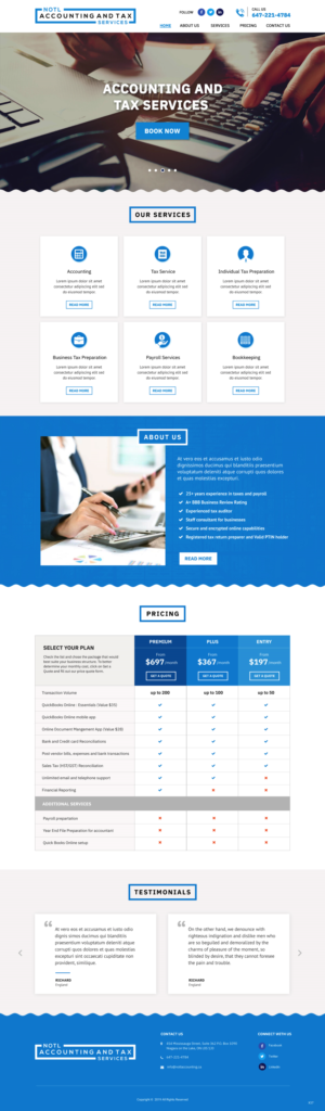 Web Design par pb pour ce projet | Design : #22334287