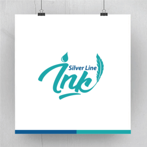 Silver Line Ink | Logo Design by FourtuneDesign