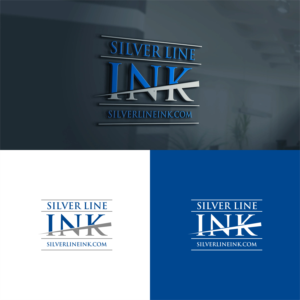 Silver Line Ink | Logo Design by tejo