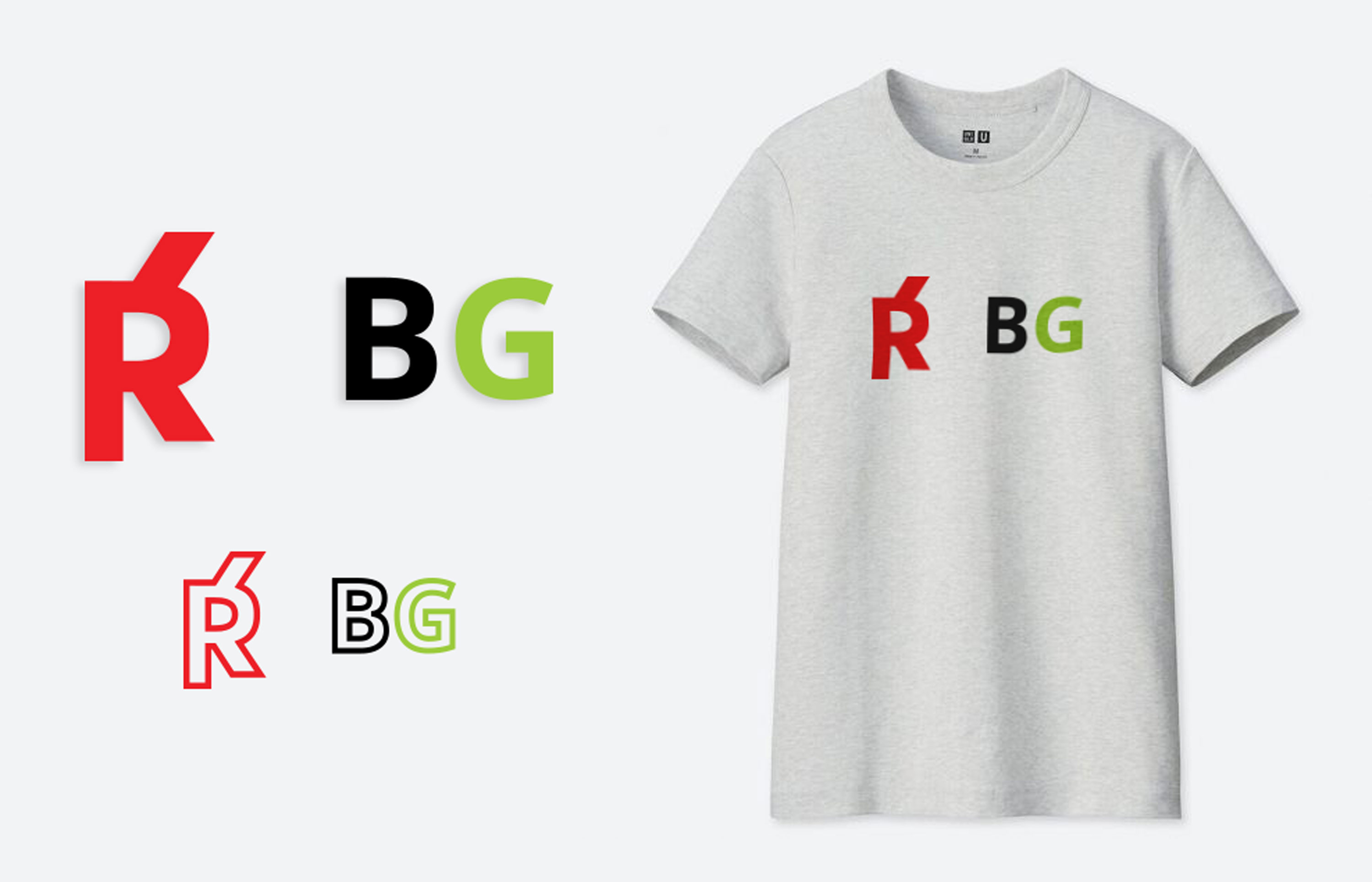 Logo Design by klajdesign for RBG prints  | Design #22382611