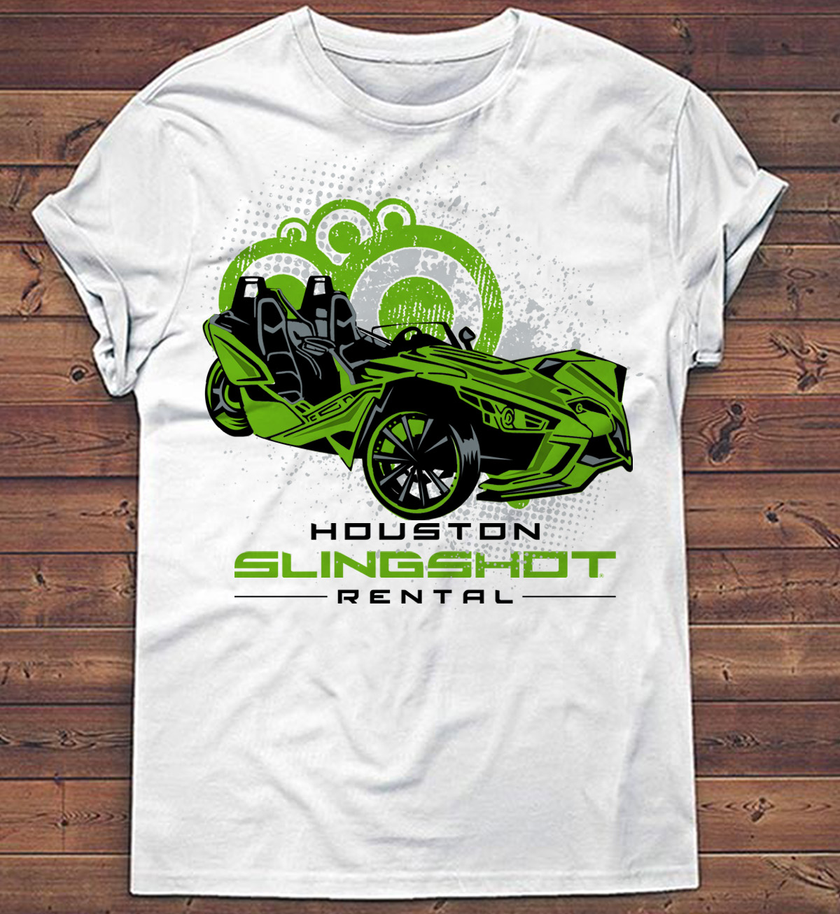 Design de T-shirt par creative gravity pour Houston Slingshot Rental | Design #22617643