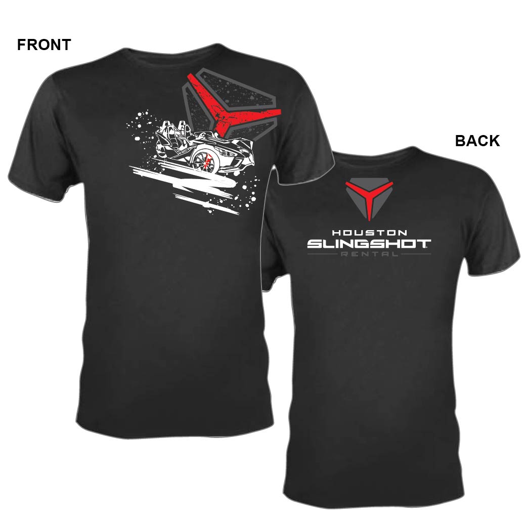 T-shirt Design by 75-R-P-Z for Houston Slingshot Rental | Design #22347191