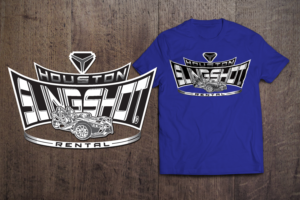 T-Shirt-Design von Kucriet für Houston Slingshot Rental | Design #22358461