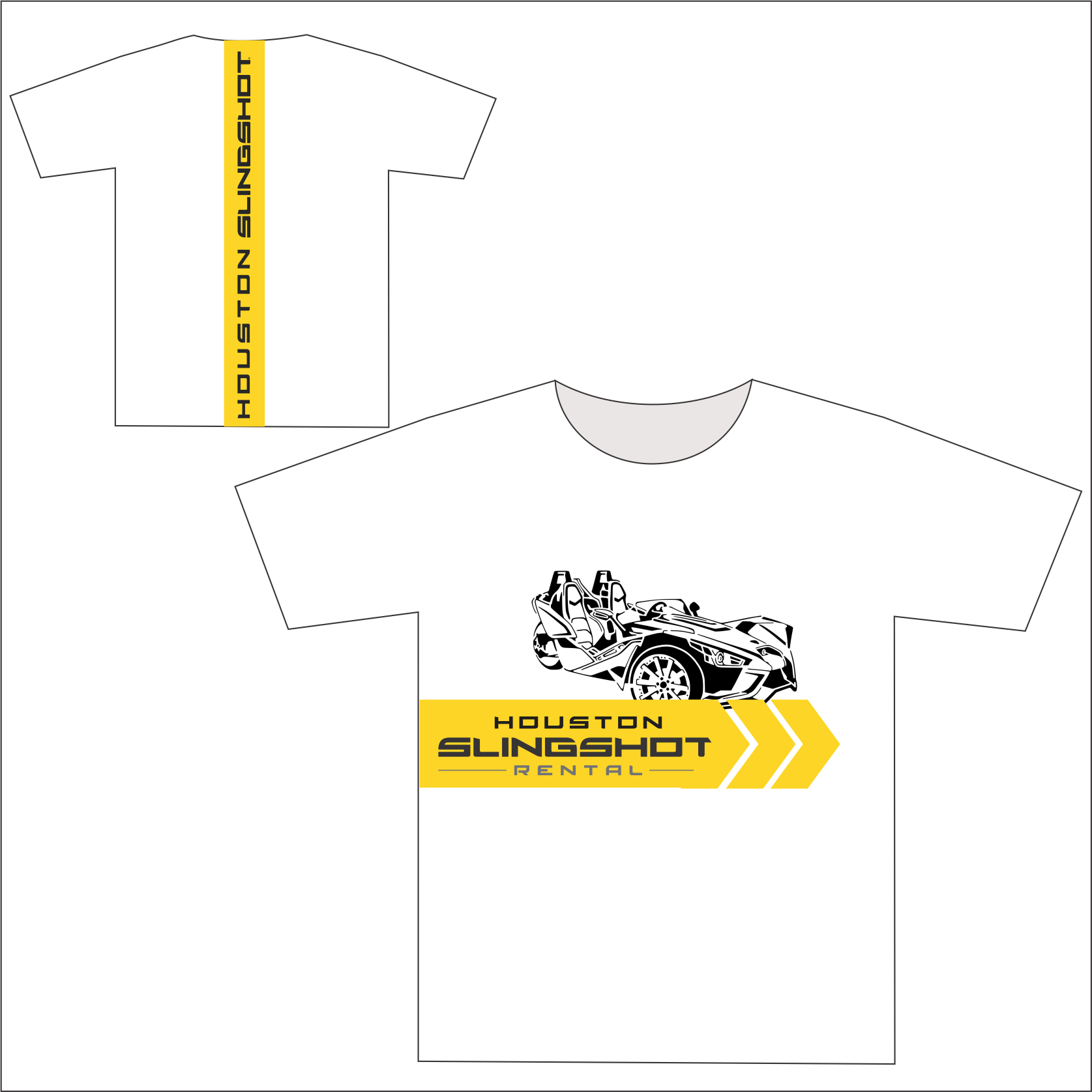T-shirt Design by sophia_design for Houston Slingshot Rental | Design #22338546
