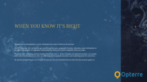 PowerPoint Design by Market bees for Opterre LLC | Design: #22354097