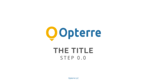 PowerPoint Design by hover for Opterre LLC | Design: #22344618