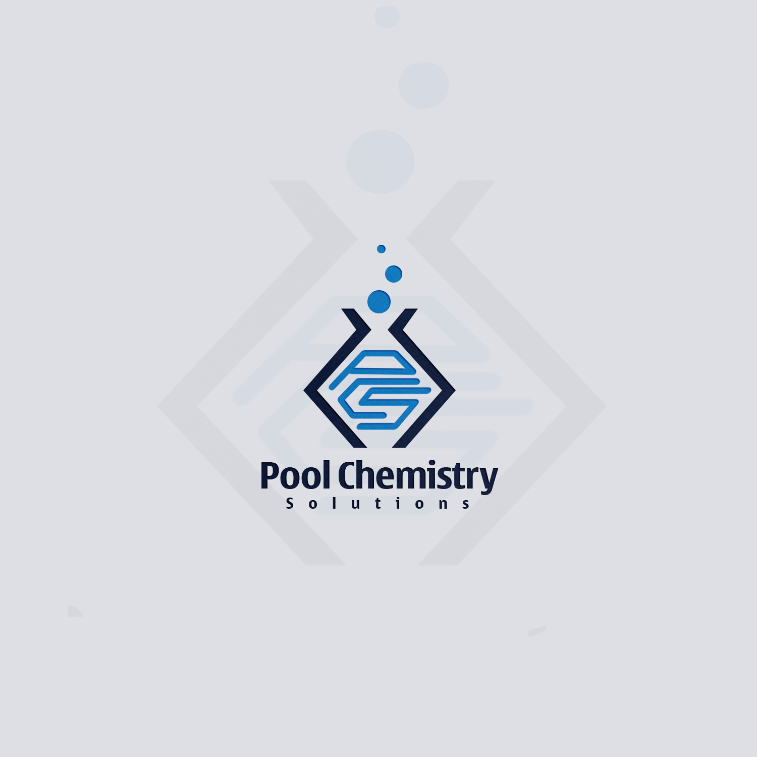 Logo-Design von dhadaj für Pool Chemistry Solutions | Design #22324975