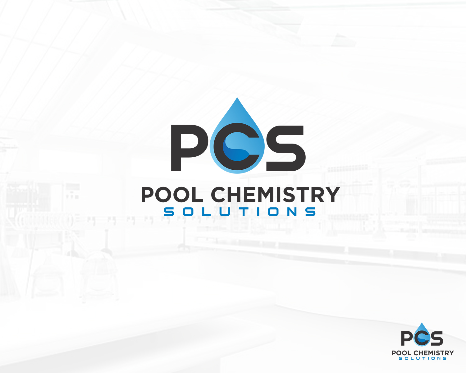 Logo Design by Djamdesign for Pool Chemistry Solutions | Design #22322595