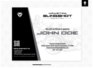 Design Graphique par mngkw pour Houston Slingshot Rental | Design : #22322542