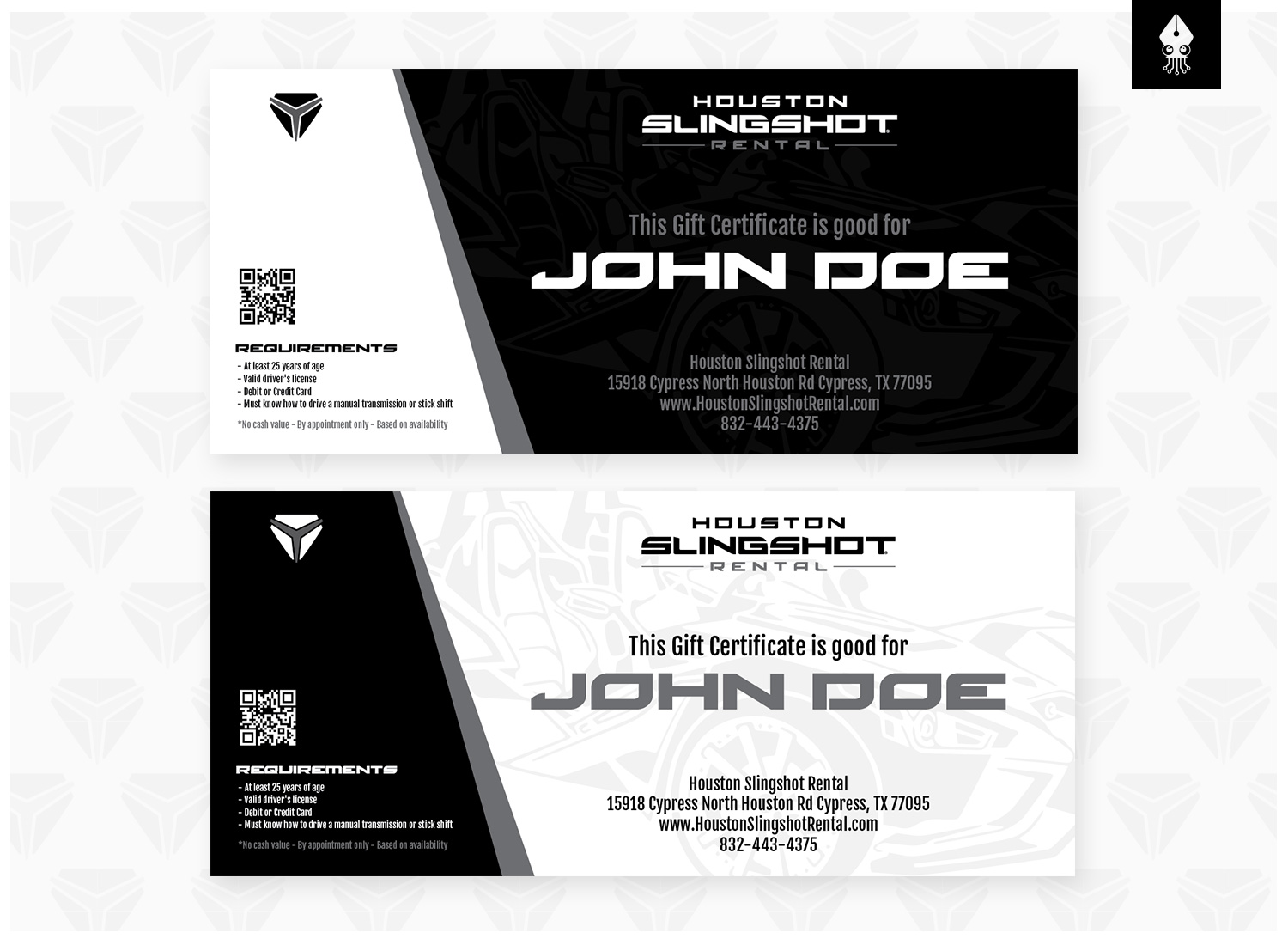 Graphic Design by mngkw for Houston Slingshot Rental | Design #22341447