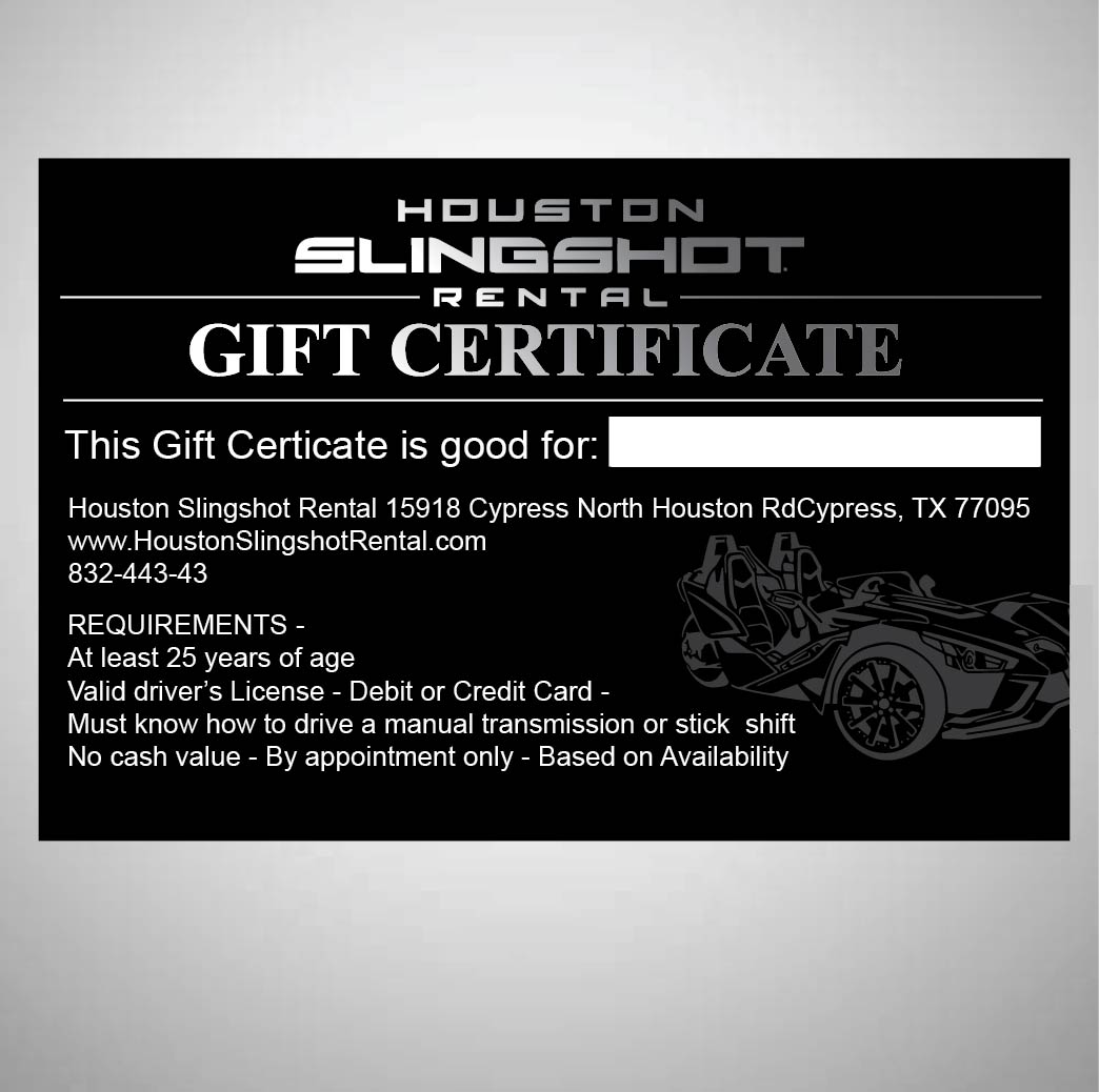 Graphic Design by 75-R-P-Z for Houston Slingshot Rental | Design #22360072