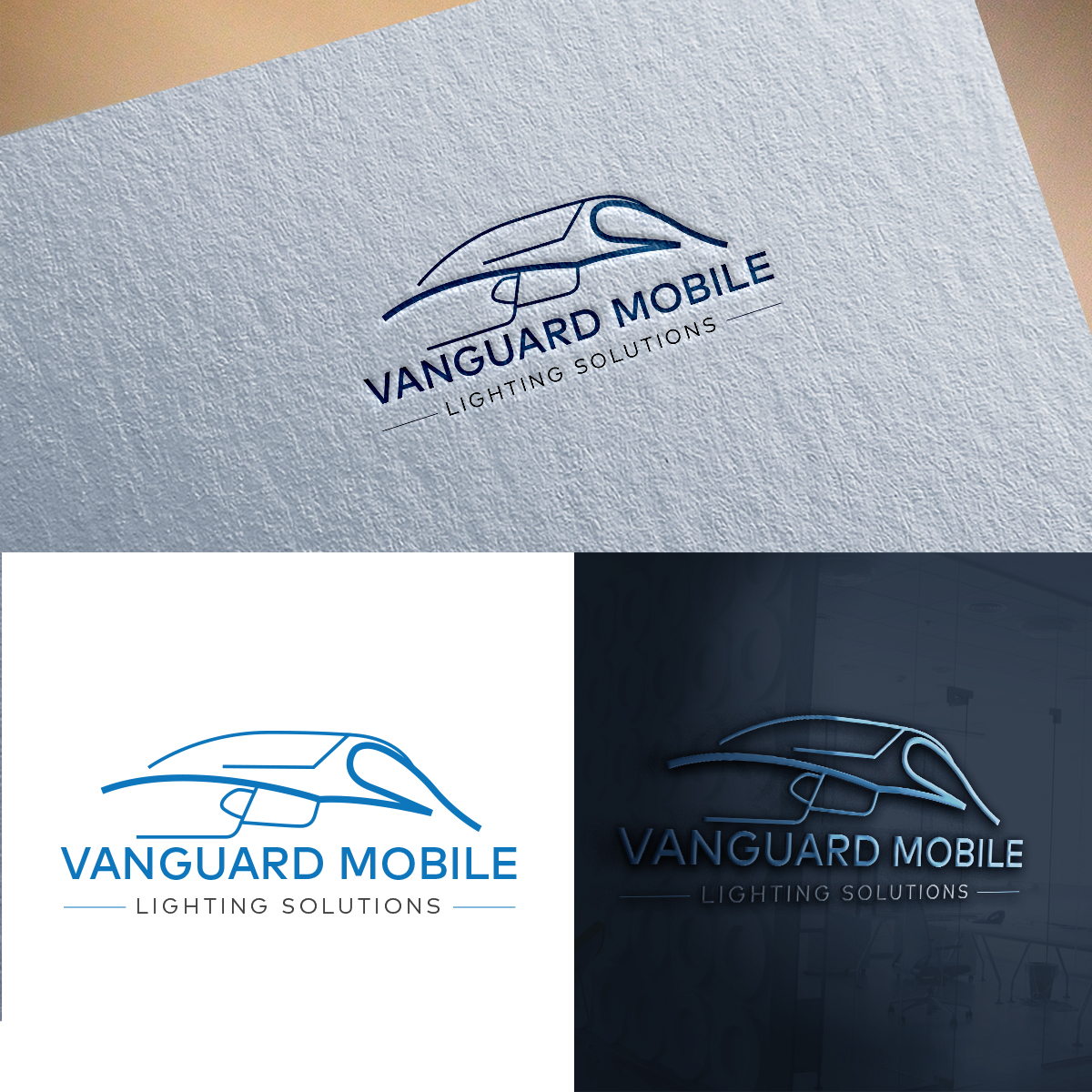 Diseño de Logo por Creative Jiniya para Vanguard Mobile Lighting Solutions, LLC | Diseño #22340589